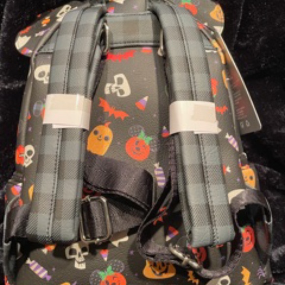 NWT Loungefly Minnie Mouse Halloween Mini Backpack - Picture 2 of 4